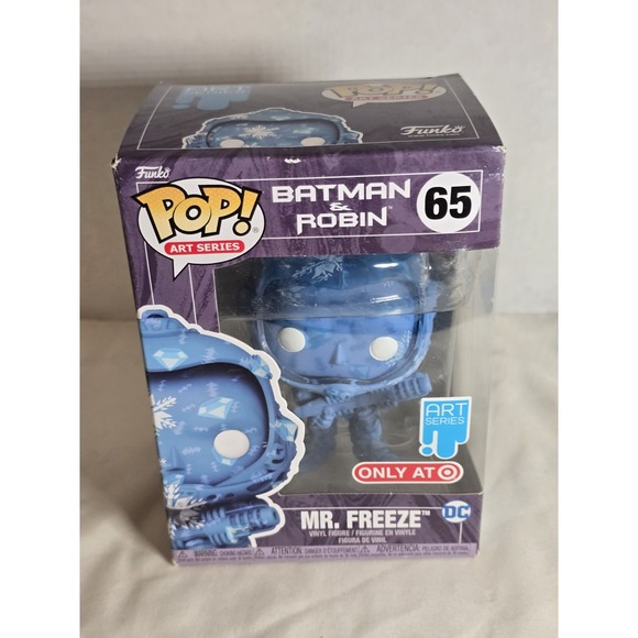 Funko Other - FUNKO Pop! BATMAN & ROBIN #65 MR. FREEZE DC Art Series **NEW** Target Exclusive
